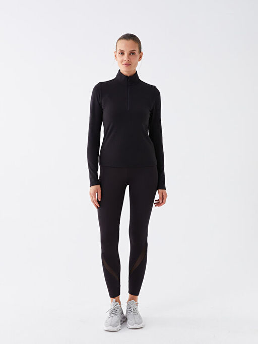 Beli Lastikli Bask?l? Kad?n Spor Tayt