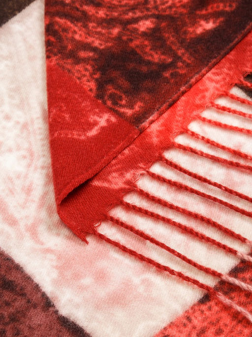 Палантин жен. хл+шерсть 71х182 LDR23-011-08