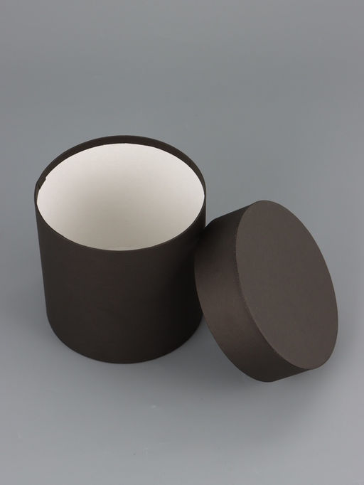 Набор круглых подарочных коробок 4 в 1 «Краски», черный, 20×20 - 13×13 см