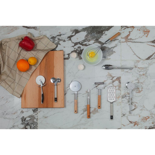 Овощечистка вертикальная Доляна «Валдай», нержавеющая сталь, цвет коричневый