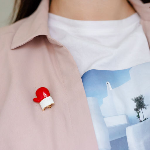 Брошь Арт. 3V-3409-Y - MyGemma фото 2