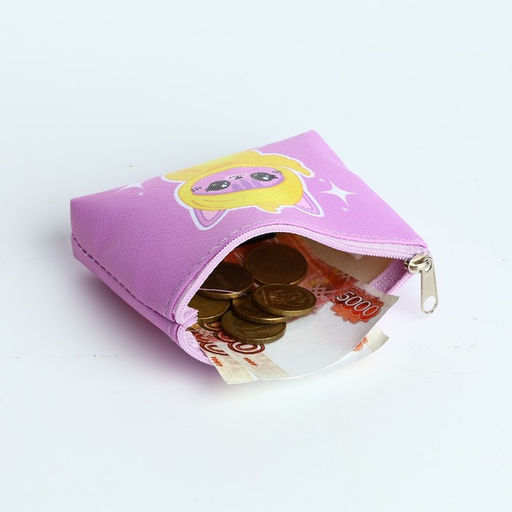 Цена за 5 шт. Кошелек детский Милые зверята МИКС, 11х0,5х8,5 см - NAZAMOK KIDS фото 10