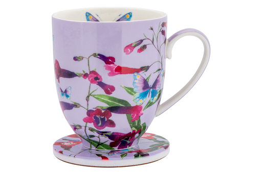 Кружка с подставкой Пенстемоны, 0,4 л - Maxwell & Williams фото 2