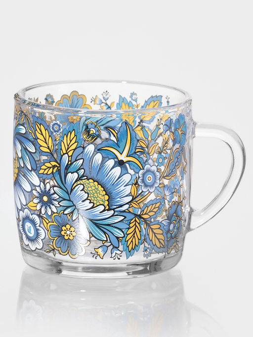 Кружка Декостек Милори, 300 мл, стекло, прозрачная