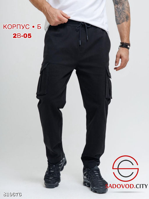 Брюки с начесом без манжет - Bruno фото 4