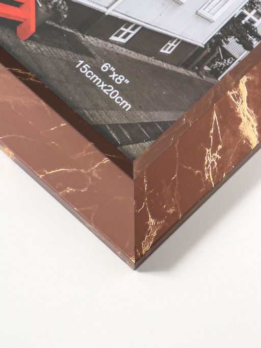 Фоторамка для фото 15×20 см «Гедеон», пластик, шоколад с под золотом, 26×21×2 см