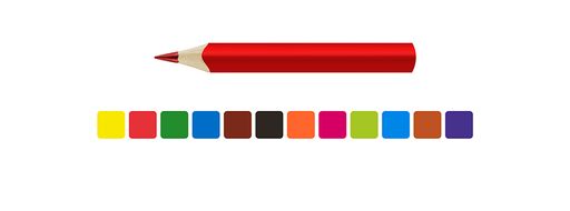 ВКФ Гигантозавр Набор цветных трехгранных коротких карандашей Джамбо GGZ-SJCP-6012 заточенный 12 х 12 цв