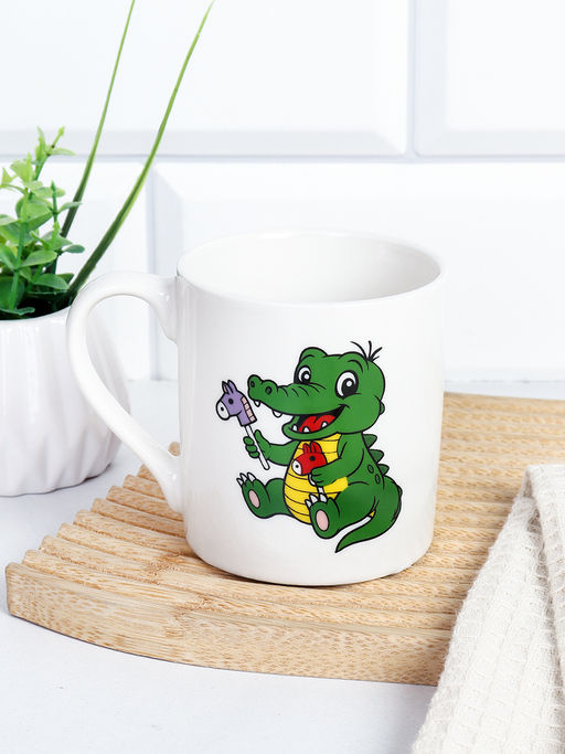 Кружка 200 мл Детство / WS-2025 /уп 12/96/ Крокодильчик - Галеонтрейд фото 2