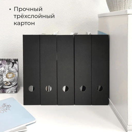 VAL BL-20VP Лотки для бумаг верт., 29.5*23.5*7 см, набор 20 шт., цвет чёрный, шт