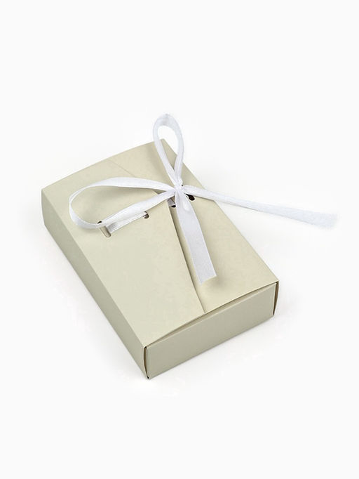 Цена за 5 шт. Коробка под бижутерию «Бежевая», 12×8.5×3 см