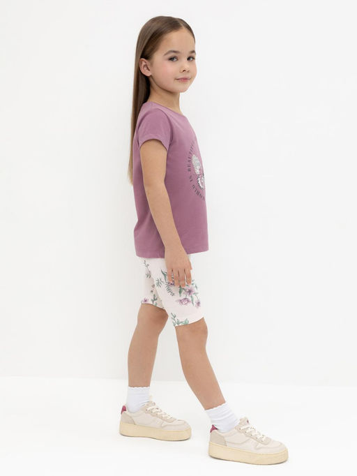 Crockid _ КР 400546/розовый,полевые бабочки к553 шорты (велосипедки) для дев  фото 4