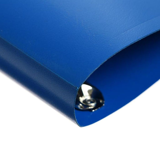 Папка на 4 кольцах А4, Calligrata, 25 мм, 500 мкм, синяя  фото 4