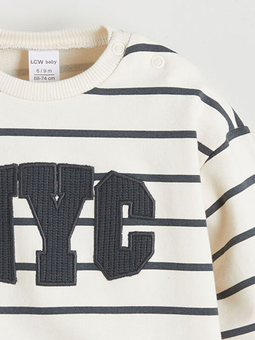 Nak??l? Erkek Bebek Sweatshirt ve Pantolon 2li