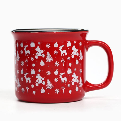 Кружка керамическая новогодняя Happy New Year, Микки Маус и друзья, 250 мл