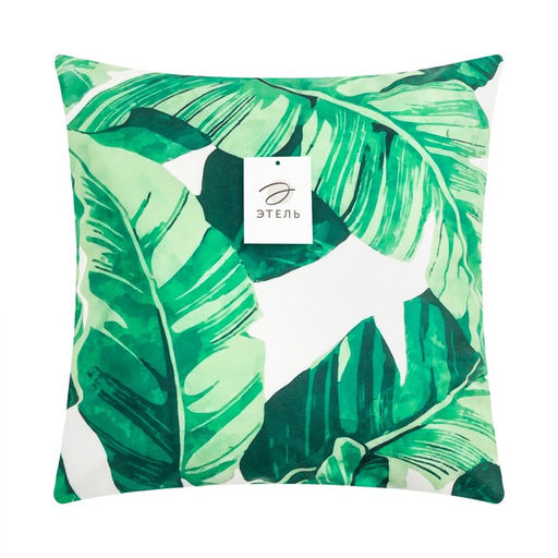 Наволочка декоративная Этель Tropics 40х40 см, 100% п/э  фото 5