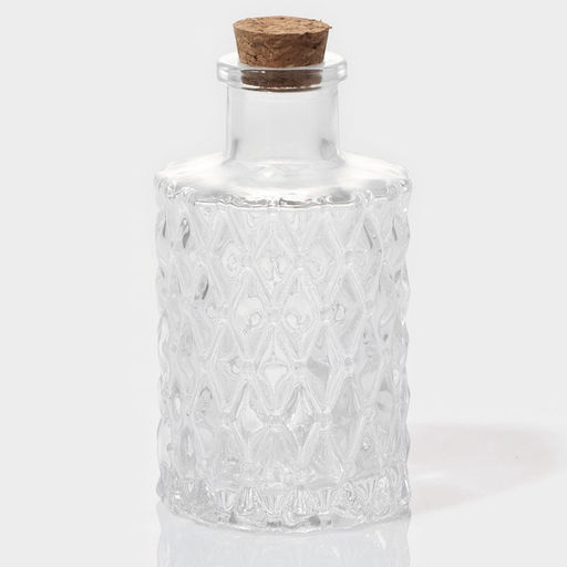 Набор баночек для специй Доляна «Парфе», 130 мл, 11.5×5.5 см, с пробковой крышкой, 12 шт., стекло