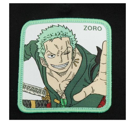 Бейсболка CAPSLAB арт. CL/OP1/1/ZOR2 One Piece Roronoa Zoro (черный)  фото 2