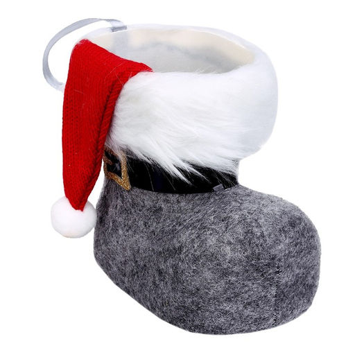 Конфетница Сапожок, с колпаком, цвет серый - Страна карнавалия фото 2