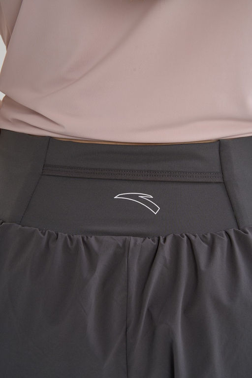 Шорты текстильные Серый ANTA RUNNING Woven Shorts  фото 9