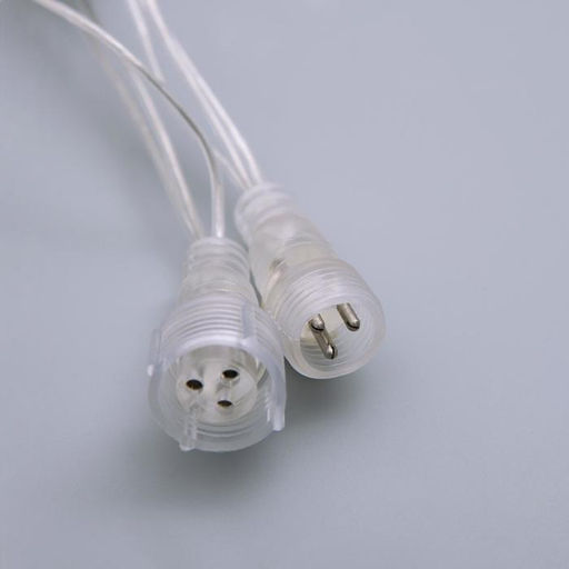 Гирлянда «Бахрома» 3×0.9 м, IP44, УМС, прозрачная нить, 232 LED, свечение мульти, 220 В