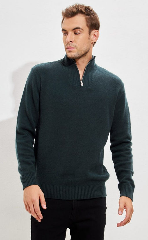 Джемпер F321-15256 d.green - Fine joyce фото 6