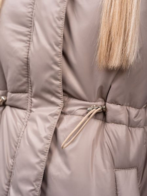 Костюм зимний, горнолыжный Арктика какао-белый - Yollochka фото 11