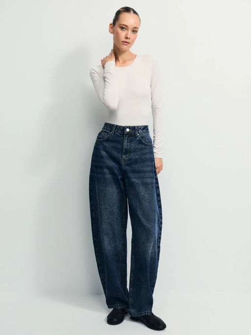 Базовое боди с длинным рукавом / Zarina