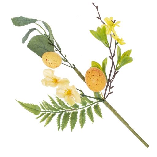 Ветка искусственная Пасхальная, L19 W6 H32,5 см, 4в. - Remeco фото 5