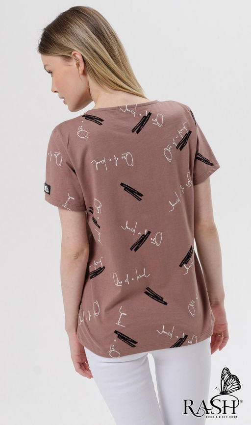 Футболка "Омния" карамель Цвет:как на фото