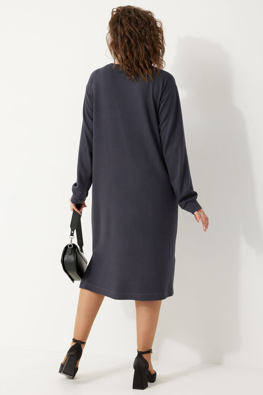 Платье BegiModa 1044 графит фото 7