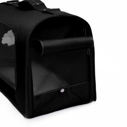 Сумка-переноска с окном для мордочки, 42 х 21 х 25 см, чёрная - Пижон фото 8