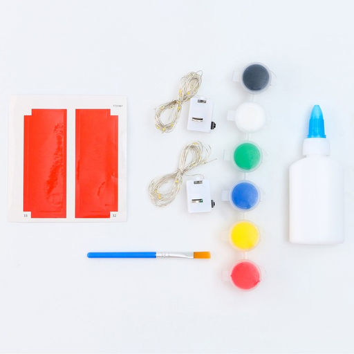 Конструктор новогодний Грузовик, 136 элементов - Лесная мастерская фото 3