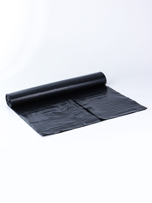 Мешки для мусора 180 л, 80 мкм, ПВД, 10 шт, цвет черный