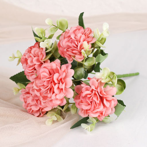 Цветок искусственный Гортензия 27 см / ZJ3179 /уп 2/1200/ - Галеонтрейд фото 6