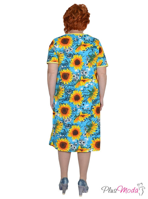 Халат Модель №1212 размеры 44-84 - Plusmoda фото 4