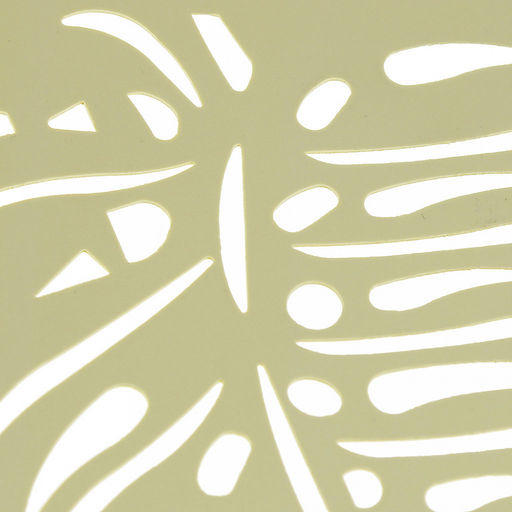 Салфетка декоративная Папоротник 30х45см ПВХ, золото (Китай) - Домашняя мода фото 3