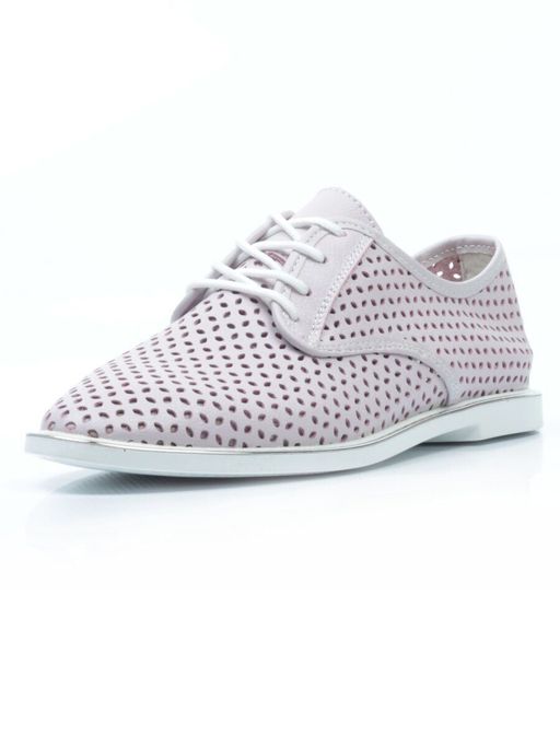 03-E130093-20B100M1 PINK Полуботинки женские (натуральная кожа) - Фабричный китай фото 6