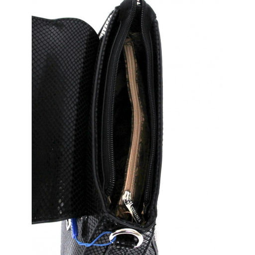 Сумка женская искусственная кожа VSH-V-0191-G, 1отд+карм/перег, плечевой ремень, черный SALE 262803 - Adelia фото 4