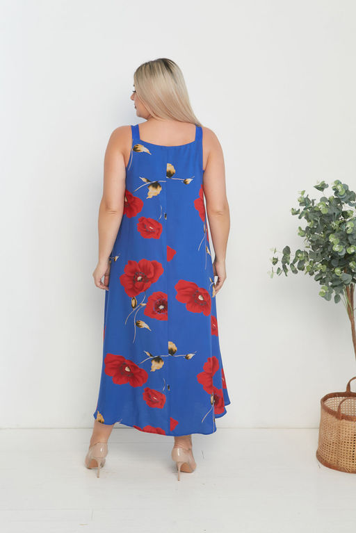 Платье Luxury Moda 1295 синий