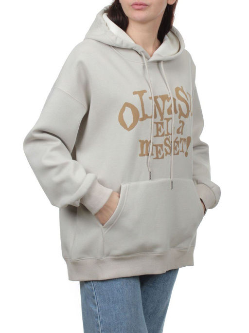 PG-I990I-2303 GRAY Худи женское (90% хлопок, 10% полиэстер) - Fashion фото 3