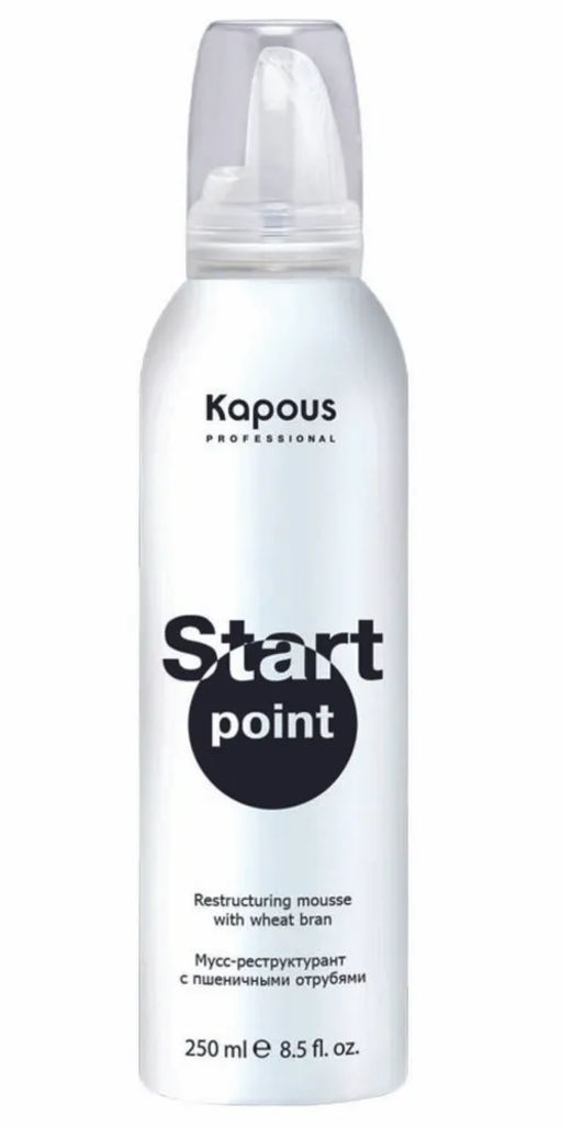 Мусс-реструктурант Start Point с пшеничными отрубями, 250 мл Kapous - Kapous professional фото 2