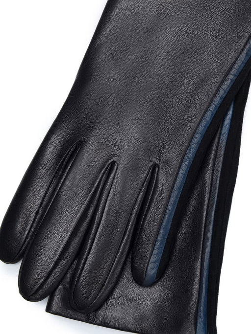 Перчатки женские ш+каш. IS01091 black/ocean - Eleganzza фото 3
