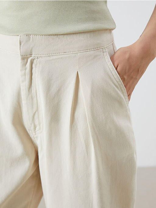 Beli Lastikli Carrot Fit Kad?n Jean Pantolon