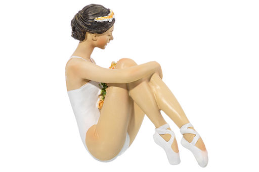 Статуэтка 12,5*7*12 см Балерина с цветами в белом - Elan gallery фото 15