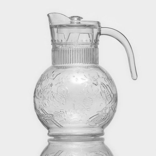 Набор для напитков «Космос», 5 предметов: кувшин 1.9 л, 4 кружки 300/280/280/250 мл, стекло