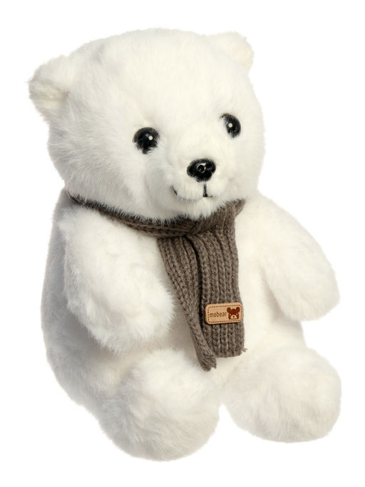 Мягкая игрушка «Собака», в шарфике белый, 25 см