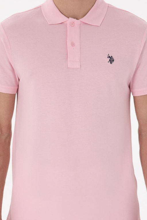 Erkek Slim Fit Polo Yaka A__k Pembe Basic Ti__rt Sepette S_rpriz _ndirim - U.s. polo assn фото 6