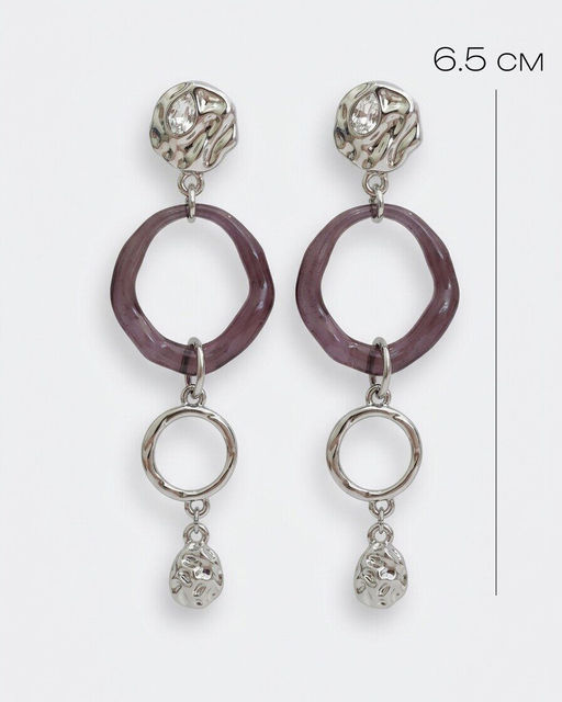 Стильные серьги