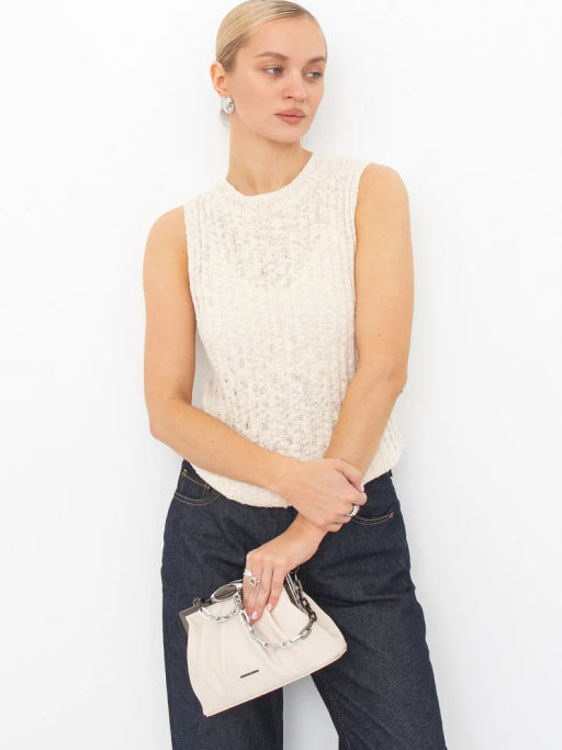 Сумка 58503 beige Velina Fabbiana-Safenta