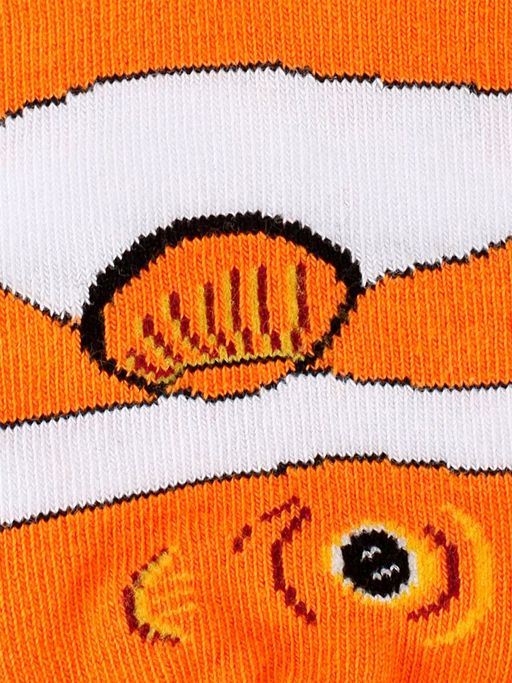 OMSA kids Calzino 21P62 (рыбки) - orange  фото 4
